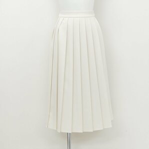 SEVEN TEN by MIHO KAWAHITO セブンテンバイミホ プリーツスカート XS オフホワイト ポリエステル '23年商品 7A308の画像3
