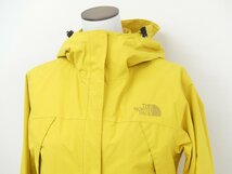 未使用 THE NORTH FACE スクープジャケット M レオパードイエロー 定番防水マウンテンレインパーカー NPW61630_画像2