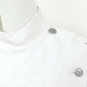 Christian Dior キルティングジャケット F38 ホワイト コットン bee刺繍の画像2