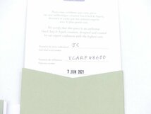 Van Cleef & Arpels ヴィンテージアルハンブラピアス ホワイトゴールド マザーオブパール VCARF48600 '21年国内購入_画像6