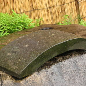 石橋 長さ60.6cm 重量12kg 太鼓橋 庭石 九州産天然石の画像4