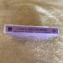 THE ARTIST FORMERLY KNOWN AS PRINCE / CHAOS AND DISORDER プロモカセットテープ_画像2