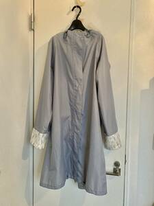  made in Japan cycle raincoat bell mezzo n gray pastel color free size 