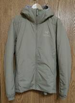 アークテリクス ARC'TERYX Atom Hoody Men's Smoke Bluff アトムフーディ Sサイズ_画像1