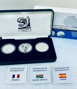 銀貨 FIFAワールドカップ 南アフリカ2010 記念コイン コレクション