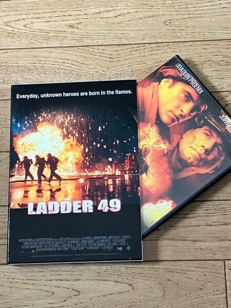 炎のメモリアル・LADDER49 アメリカの勇気有る消防士の物語り。2枚組み、レンタル落ちでは無く、個人購入品　used品です