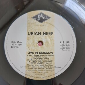 U.Kオリジナル貴重盤 URIAH HEEP/LIVE IN MOSCOW/ユーライア・ヒープ/ライブ・イン・モスクワの画像6