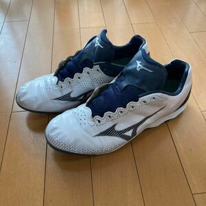 【26.5cm】MIZUNO ウレタンソールポイントスパイク ウエーブライトレボ