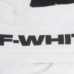 OFF-WHITE オフホワイト OMAB032E19185010 SPLITTED ARROWS OVER MOCK TEE モックネックTシャツの画像7