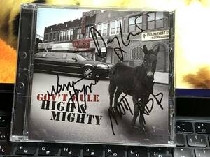 （G）ガヴァメント・ミュール Gov’t Mule★Hight ＆ Mighty サイン入