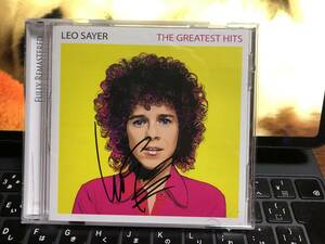 （L）レオ・セイヤー　Leo Sayer★グレイテスト・ヒッツ　サイン入り