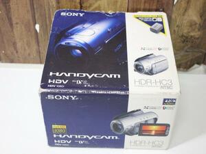 S2758 60mhp SONY HDR-HC3 HANDYCAM ビデオカメラ 動作未確認ジャンク