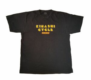 古着屋大和 木梨サイクル PAC-MAN キナシサイクル パックマン アーケード ファミコン ゲーム コラボ Tシャツ ブラック とんねるず 木梨憲武