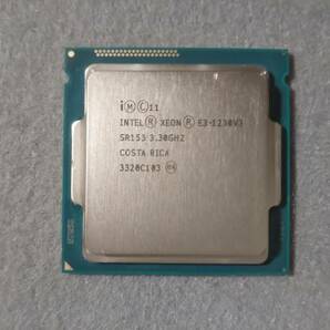 インテル Intel Xeon E3-1230 v3 SR153 LGA1150 動作確認済 ①