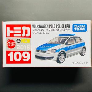 トミカ　No.109 フォルクスワーゲン ポロ パトカー