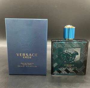 ほぼ未使用！ヴェルサーチ エロス オードトワレ VERSACE EROS EDT 100ml 香水 ／17588