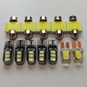 RB3/4 オデッセイ アブソルート 超爆光！T10 LED ルームランプ ナンバー灯 12個セット ホンダ /t31/6/c2