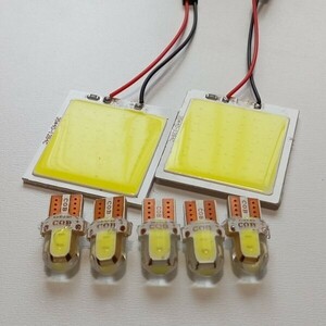 RP5 ステップワゴン スパーダ ハイブリッド 超爆光！T10 LED ルームランプ COB全面発光 7個セット ホワイト ホンダ /c48/c2