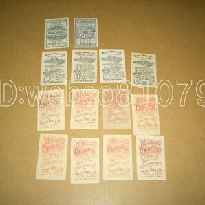 N4067 煙草カード １４枚 トランプ 花札 村井兄弟商会の画像4