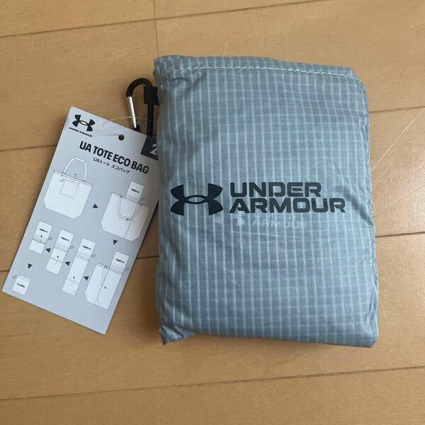 新品　UNDER ARMOUR カラビナ付きトートエコバッグ