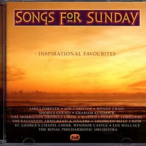 「SONGS FOR SUNDAY Inspirational Favourites」Jon Christos/Amici Forever/The Morriston Orpheus Choir