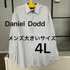 Daniel Dodd メンズ大きいサイズ4L ワイシャツ