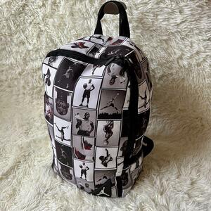 [ rare complete sale goods ] air Jordan retro backpack rucksack total pattern ultra rare 