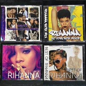 【限定1SET】9,720円→3,390円 Rihanna リアーナ Best MixCD 4個SET【136曲収録】新品