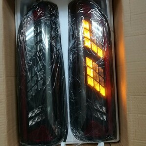 送料出品者負担 ハイエース 200系 LEDテールランプ 流れるウインカー シーケンシャル 寒冷地仕様車対応 VLANDの画像4