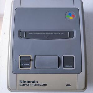 Nintendo スーパーファミコン すぐ遊べます メンテ清掃済み コンデンサ交換済み スーファミ SHVC-001 本体の画像2