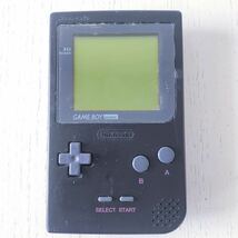 起動確認済み　任天堂　 ゲームボーイポケット ブラック Nintendo GAMEBOY ゲームボーイ ニンテンドー　ポケモン_画像1