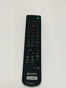 送料無料　B 動作確認済み SONY ソニー MXD-D400用 純正リモコン RM-D54J 動作品