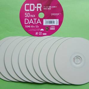 CD-R 10枚 / HIDISC 磁気研究所 / 700MB 80分 52倍速 インクジェットプリンタ対応 ★★★