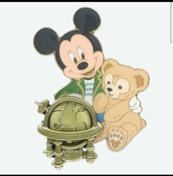 ピンバッジ 東京ディズニーシー ダッフィー ミッキー ピンバッジ ワンダフルヴォヤッジ ミッキーダッフィー