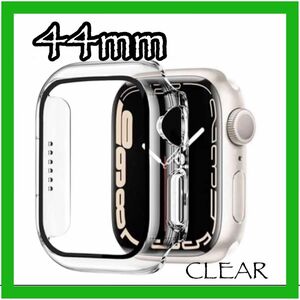 アップルウォッチ カバー Watch 表面カバー 44㎜ AppleWatch 保護カバー 腕時計ケース クリア 透明