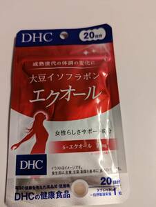 ■DHC 大豆イソフラボン エクオール 20日分 20粒 × 1袋■