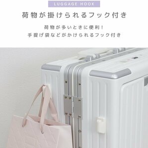 【Sサイズ39L/ブラック】キャリーケース USBポート付き 機内持ち込み キャリーバッグ フロントポケット 軽量 静音 ダイヤルロック トラベルの画像6