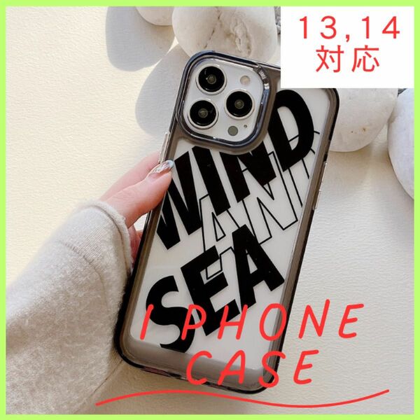 iphone13 14ケース 手帳型 Wild and Sea スマホケース 耐衝撃