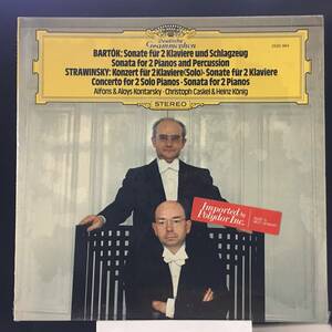 ◆ Bartok ◆ Strawinsky ◆ Sonata for 2 pianos and percussion ◆ 独盤 Grammophon