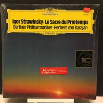 ◆ Igor Strawinsky ◆ Berliner Philharmoniker ◆ herbert Von Karajan ◆ 独盤 Grammophon_画像1