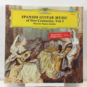 ◆ Spanish Guitar Music f Five Centuries Vol.1 ◆ Narciso Yepes ◆ 独盤 Grammophon