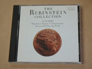 Works by Schubert　THE RUBINSTEIN COLLECTION　Fantasia in C,Op15　/　US盤　CD