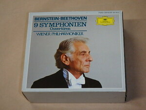 ベートーヴェン：交響曲全集 序曲集　/　レナード・バーンスタイン（Leonard Bernstein），ウィーン・フィルハーモニー　/　CD6枚組BOX