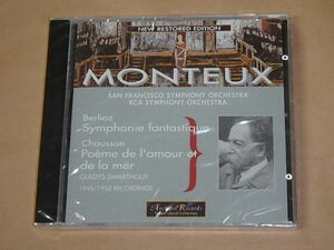 Chausson : Poeme de l'amour et de la mer , Berlioz / Monteux & RCA SO 　/　CD　ドイツ盤
