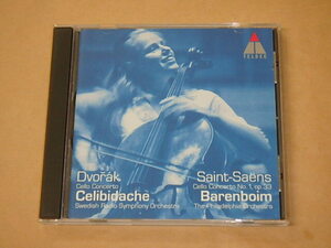 Dvorak Cello Concerto / Saint-Saens Cello Concerto No. 1 Op. 33　/　Jacqueline Du Pre（ジャクリーヌ・デュ・プレ）　/　輸入盤CD
