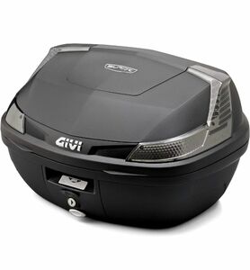 中古品 GIVI ジビ バイク用 リアボックス モノロックベース BLADEシリーズ 47L B47NTML 未塗装ブラック