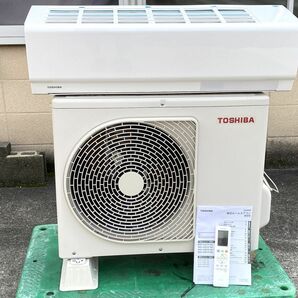 【E127】美品 東芝 ルームエアコン RAS-H221AP 6畳用 2.2kw 2022年製 大清快 空気清浄機能 プラズマ空清 TOSHIBA 冷房 暖房の画像1
