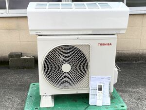 【E127】美品 東芝 ルームエアコン RAS-H221AP 6畳用 2.2kw 2022年製 大清快 空気清浄機能 プラズマ空清 TOSHIBA 冷房 暖房