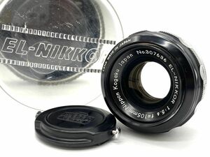 【E235】Nikon/ニコン EL-Nikkor F=105mm 1:5.6 カメラ レンズ 希少品 昭和 レトロ b
