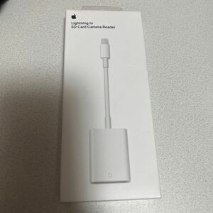 SDカードリーダー　iPhone Apple 純正　新品未開封